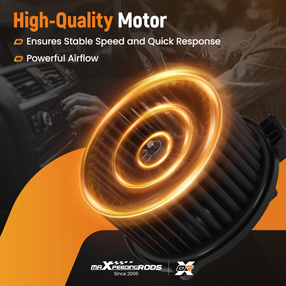 HVAC Heater Blower Motor w/ Fan compatible for Cadillac CTS 2008-2015 compatible for SRX 2007-2009 700228