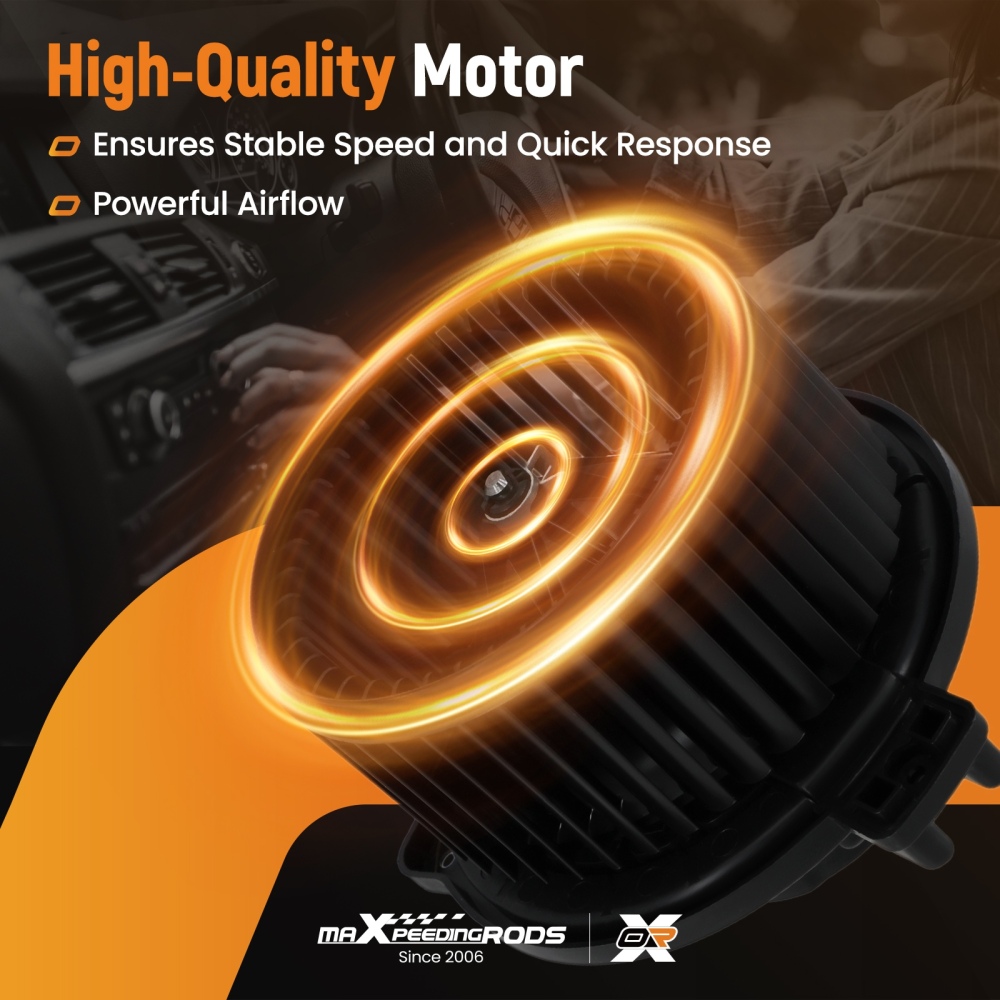 A/C Heater Blower Motor compatible for Hyundai Genesis Coupe compatible for Kia Borrego Rio Rio5 700229