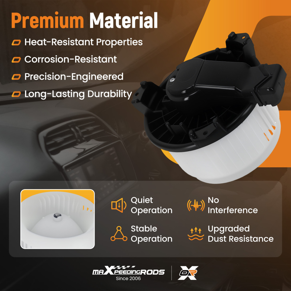 A/C HVAC Heater Blower Motor Fan compatible for Toyota Yaris 07-12 compatible for Scion xD 08-14 700235