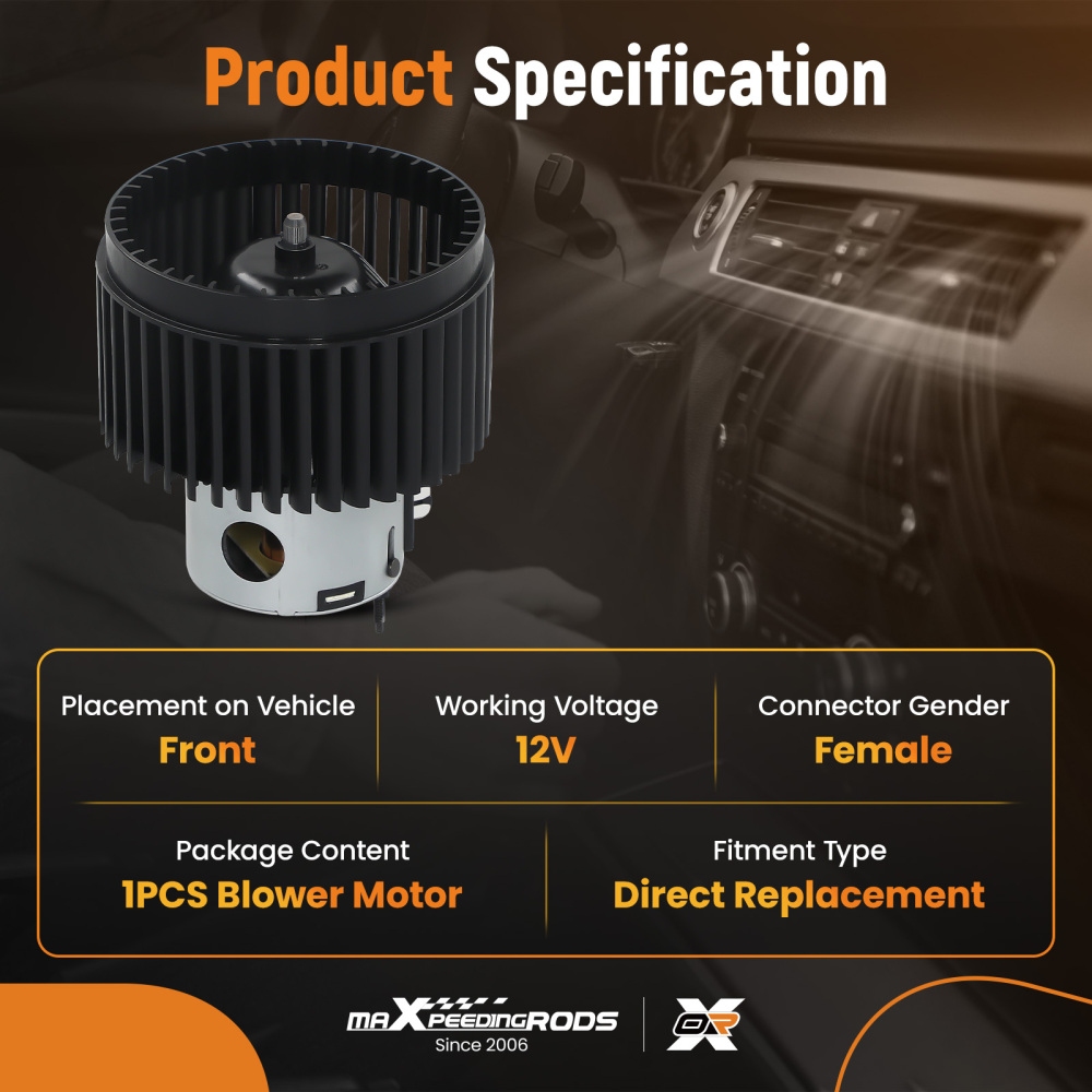 HVAC Blower Motor Direct compatible for Chevrolet Cobalt HHR compatible for Pontiac G5 700242