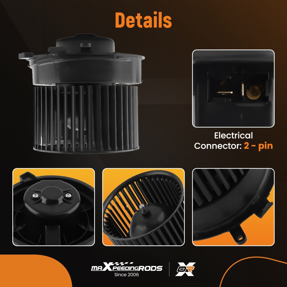 A/C Blower Motor Fan compatible for Nissan Sentra/Rogue/Rogue Select 2007-2015 700253