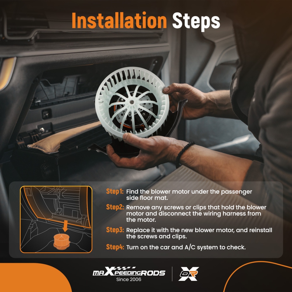 Compatible for AC Heater Blower Motor Fan compatible for Audi Q7 2007-2015 compatible for VW Touareg 2004-2010 700262