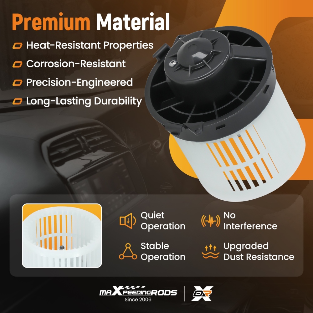 A/C Heater Blower Motor Fan compatible for Nissan Versa Note 2014 - 2017 27226-3AN0A 700285