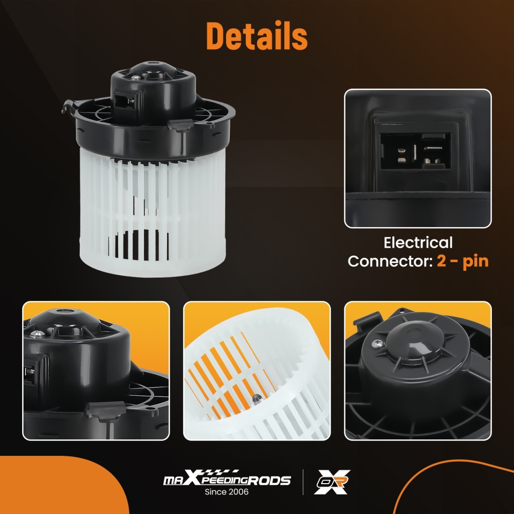 A/C Heater Blower Motor Fan compatible for Nissan Versa Note 2014 - 2017 27226-3AN0A 700285