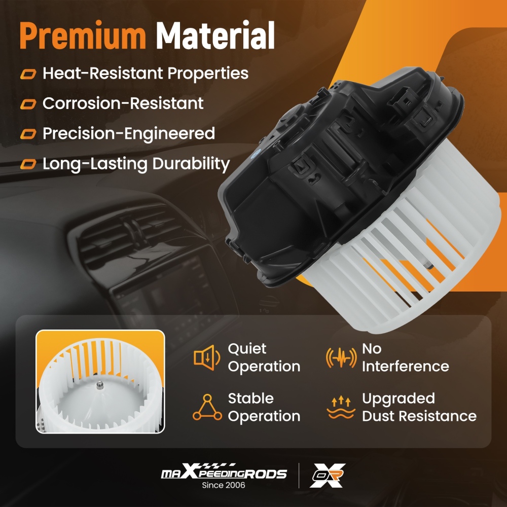 Heater Blower Motor Assembly compatible for Porsche Cayenne compatible for VW Touareg 7P0820021 75057