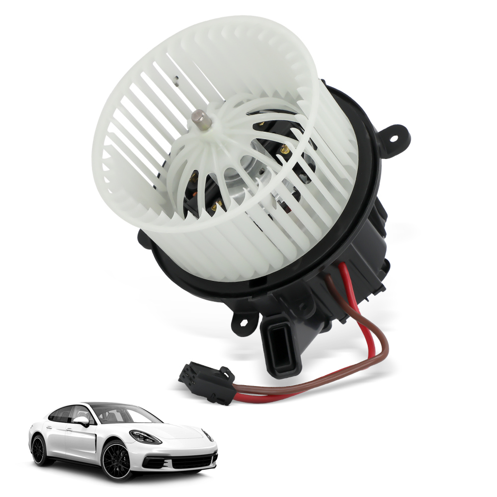 Heater Blower Motor Fan compatible for Porsche Panamera 970 2009-2016 97057392100 For RHD