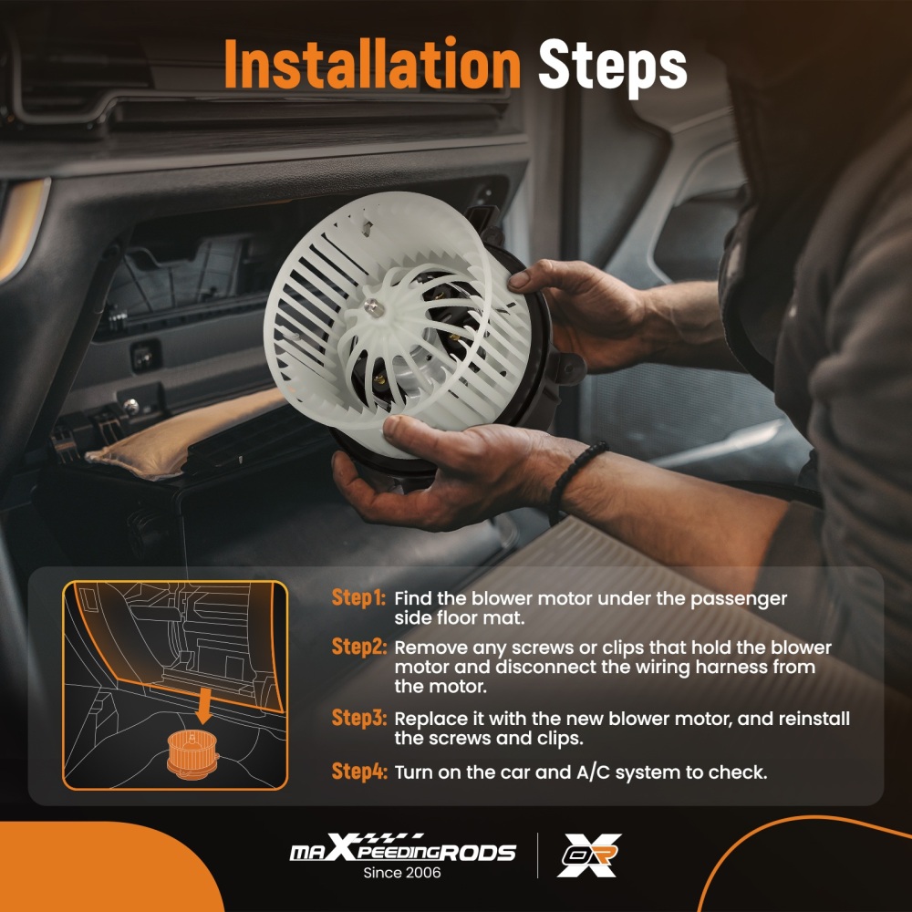 Heater Blower Motor Fan compatible for Porsche Panamera 970 2009-2016 97057392100 For RHD