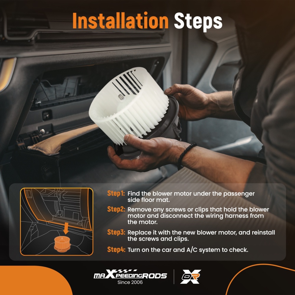 Blower Motor compatible for Nissan Pathfinder 4.0L V6 Gas DOHC Sport Utility 05-12 PM9282