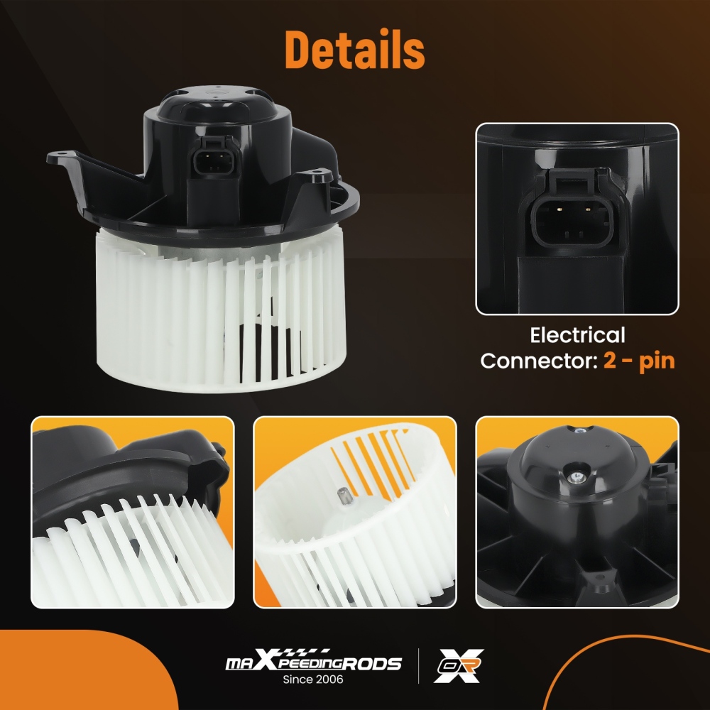 Blower Motor compatible for Nissan Pathfinder 4.0L V6 Gas DOHC Sport Utility 05-12 PM9282