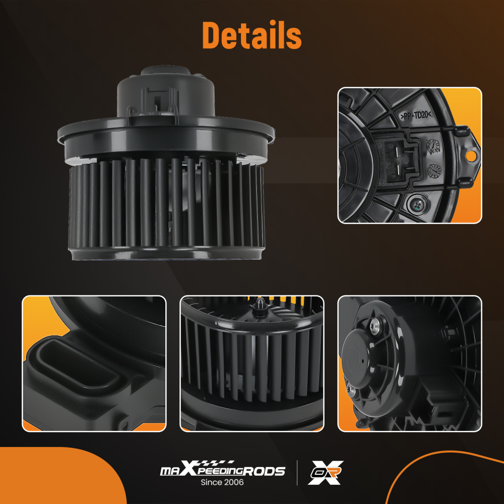 HVAC Blower Motor compatible for Subaru Forester Base/Limited/Premium 2019-2023 72223FL010