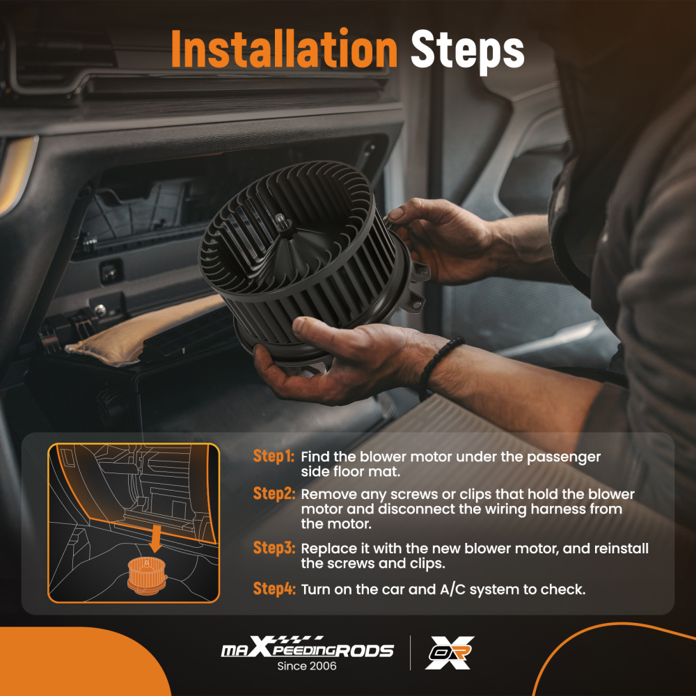 HVAC Blower Motor compatible for Chevrolet Cheyenne 2014-2018 23487750 23487751 84418890