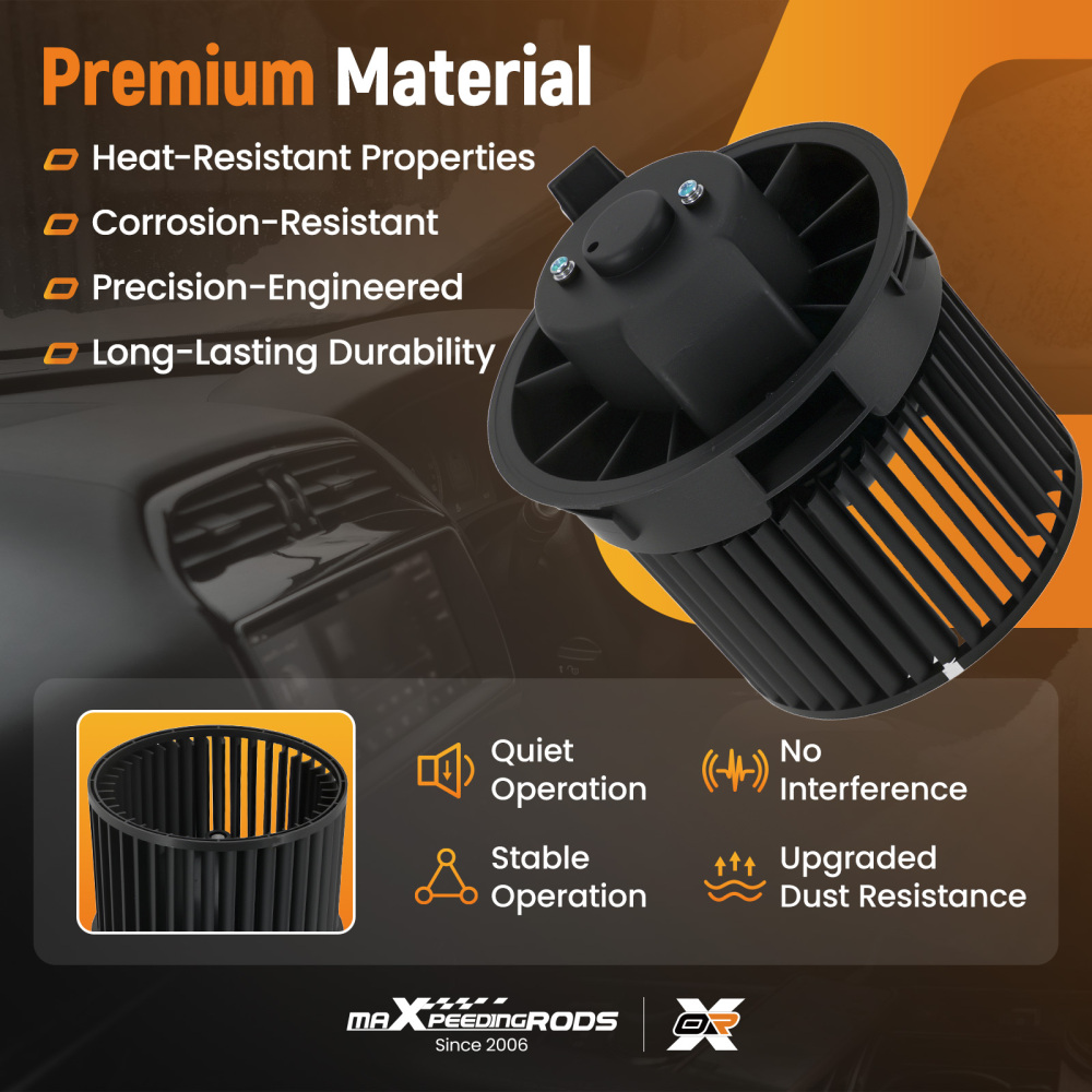 HVAC Heater Blower Motor w/ Fan compatible for Nissan Juke Nismo RS 2014-2017 272261KL0A