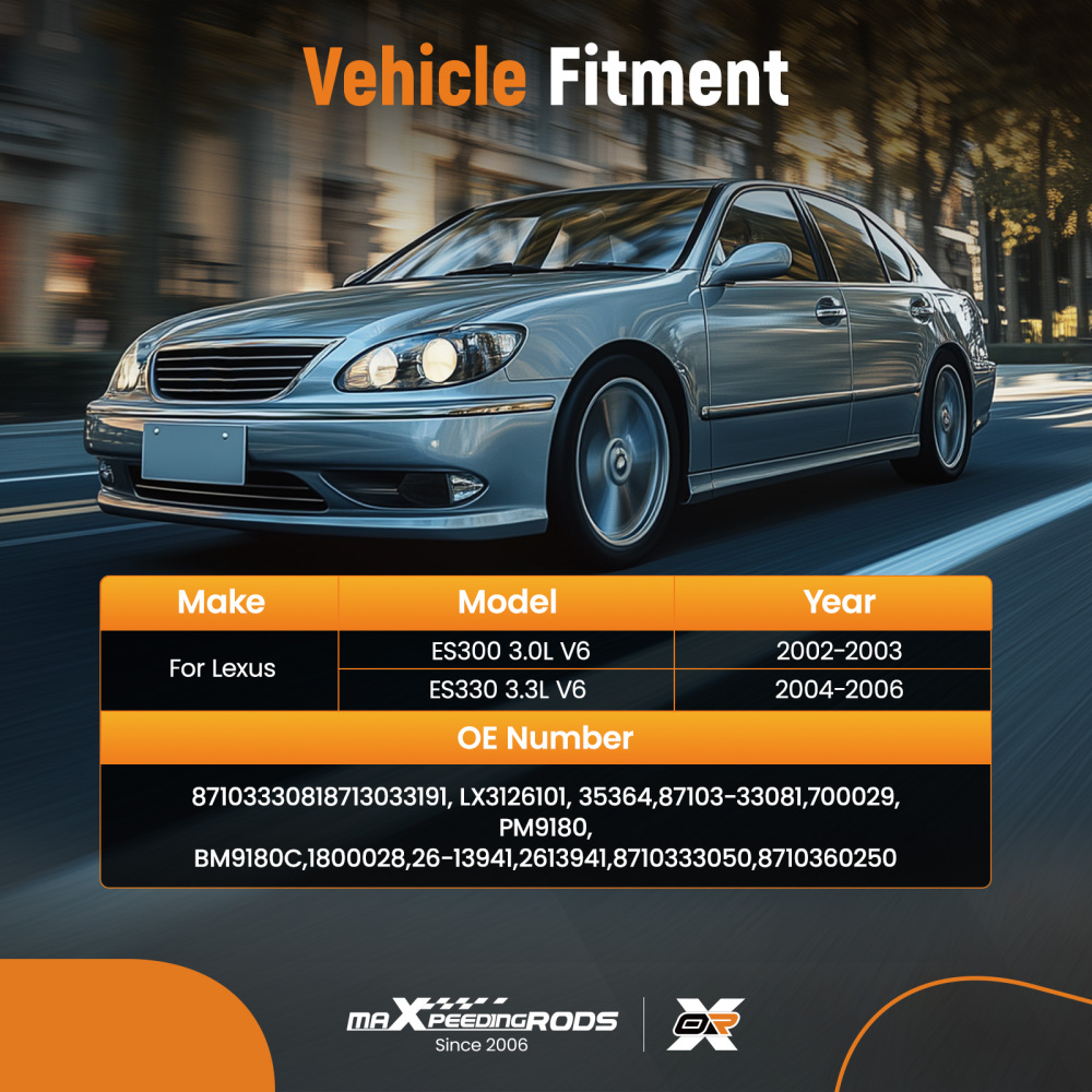 Motore del ventilatore compatibile per Lexus ES300 ES330 V6 2002-2006 8710333081 35364