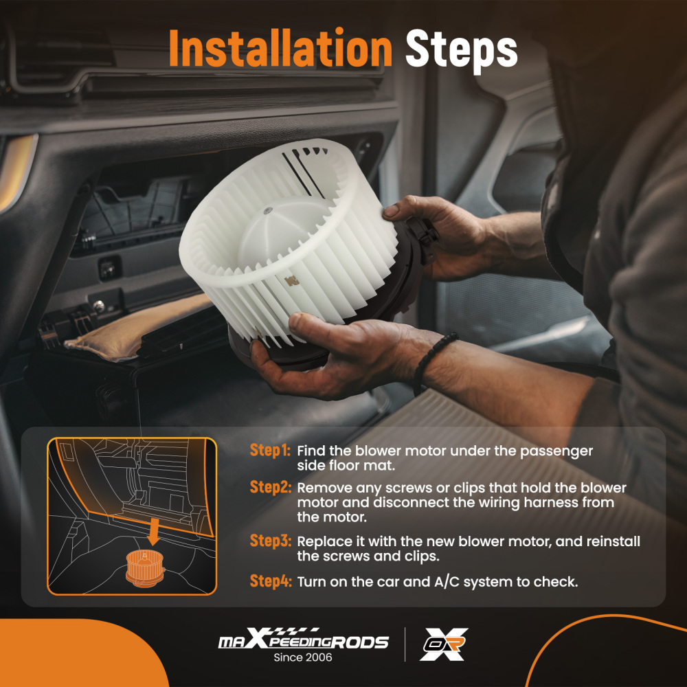 Blower Motor Fan compatible for Kia Optima 2011 compatible for Hyundai Sonata 2011-2014 97113-3S000 76943