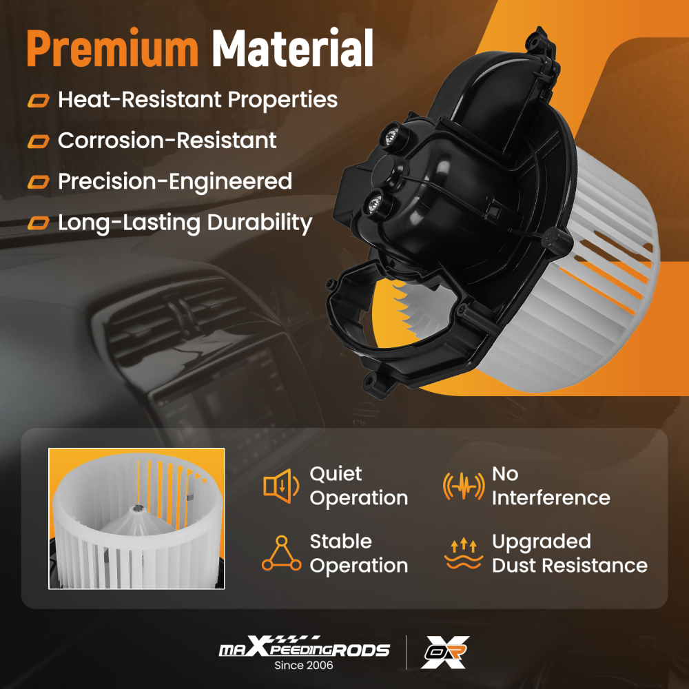 Compatible for AC Blower Motor Assembly compatible for Citroen C4 Picasso Grand Picasso 2006-2013 CN8310