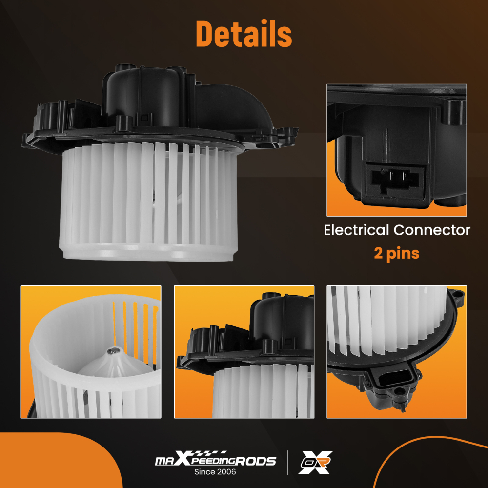 Compatible for AC Blower Motor Assembly compatible for Citroen C4 Picasso Grand Picasso 2006-2013 CN8310