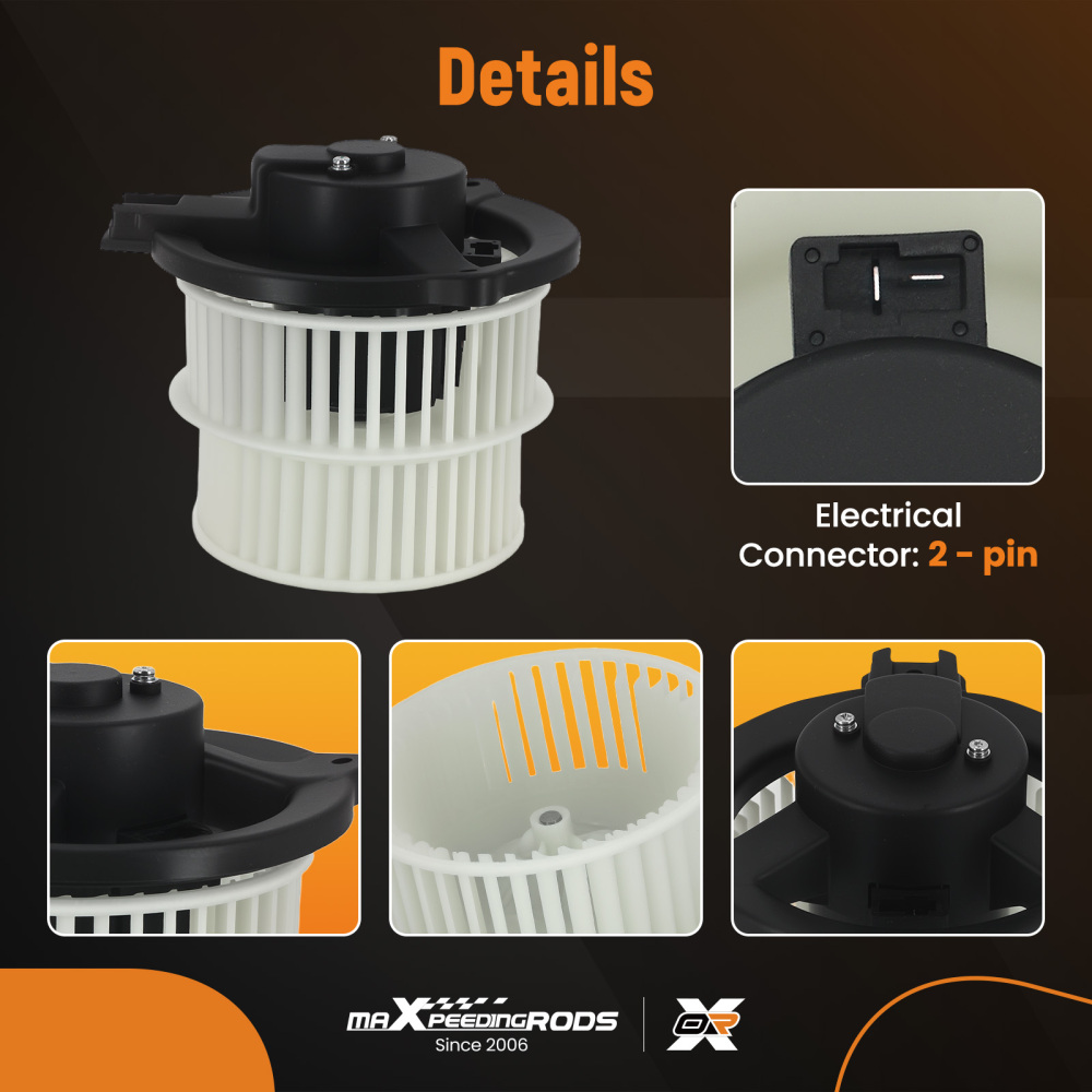 HVAC Blower Motor Fan compatible for Scion xA 1.5L 2003-2006 8710352080 PM9279 615-58503B