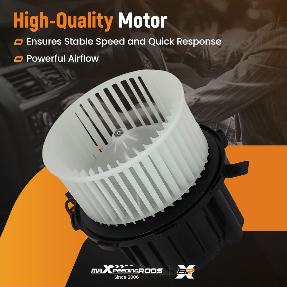 HVAC Blower Motor Fan compatible for Audi A4 Allroad 2.0 TDI quattro 2009-2016 8K2820021A