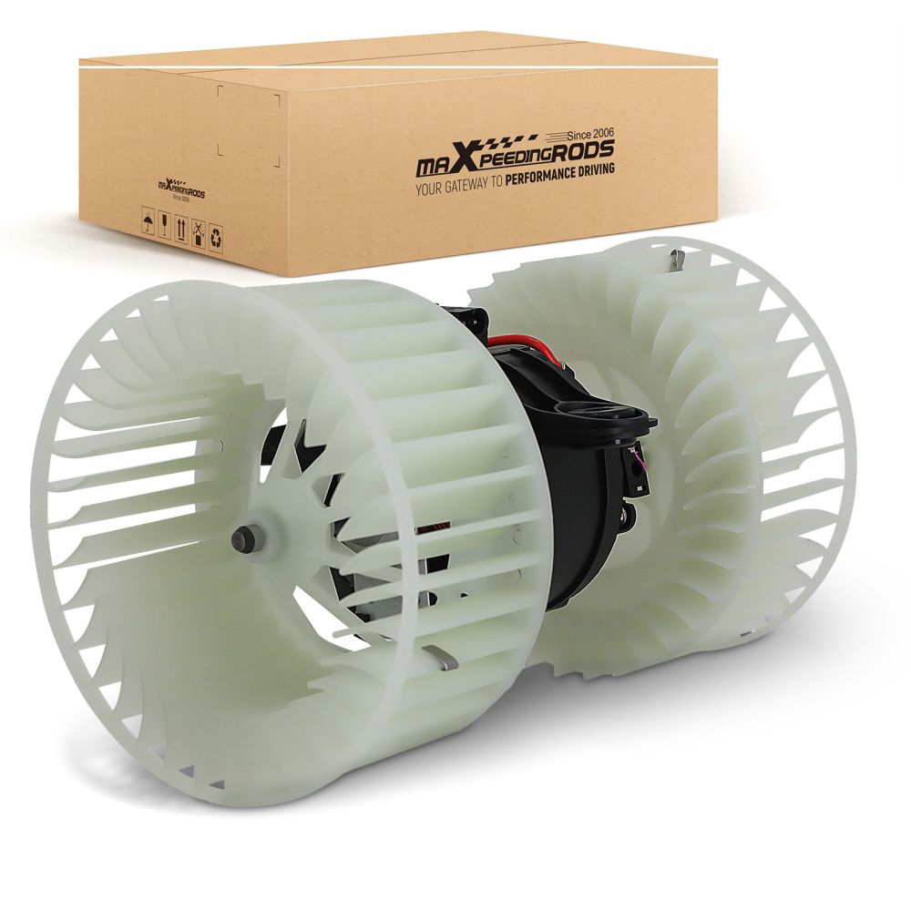 HVAC Heater Blower Motor with Cage compatible for BMW E39 E53 525i 530i X5 2000-2006 PM4122