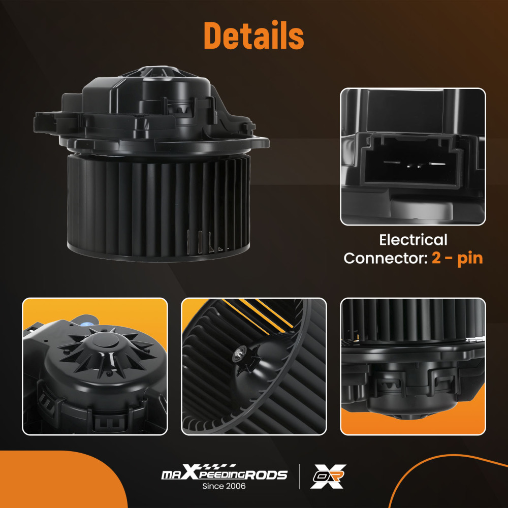 Motore ventilatore HVAC 12V compatibile per Hyundai Ioniq/Compatibile per Kia 2017-2022 97113G2000 500797