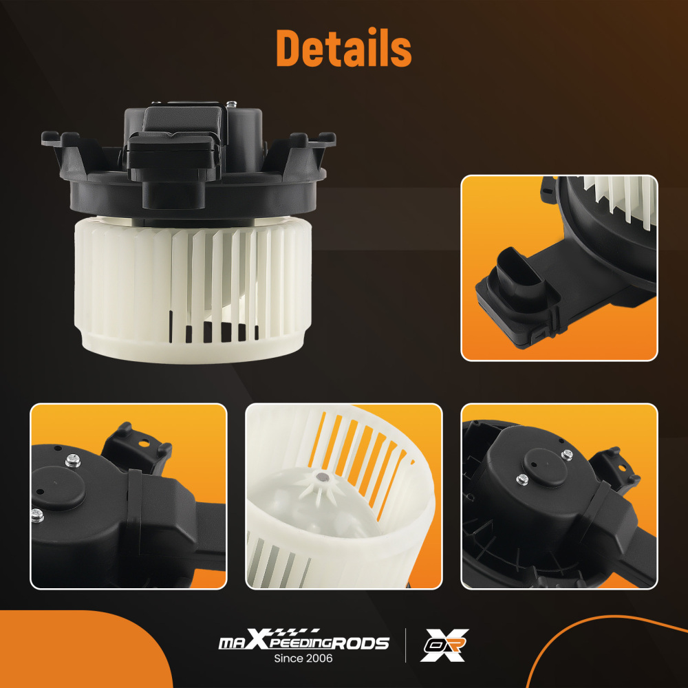 HVAC Heater Blower Motor Fan Rear compatible for Honda Odyssey 3.5L 2018-2021 06793THR306