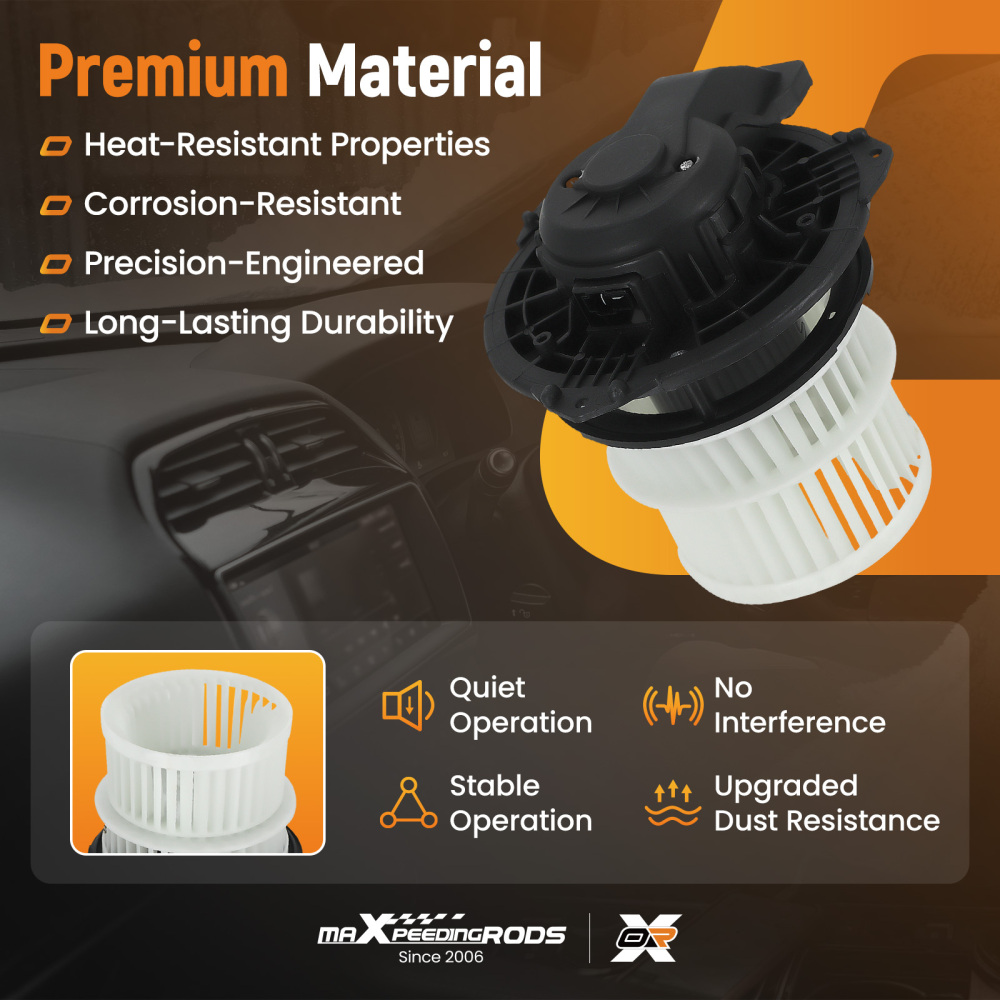 HVAC Blower Motor w/ Fan compatible for Hyundai Sonata 1598CC 2497CC 2020-2023 97113L0000