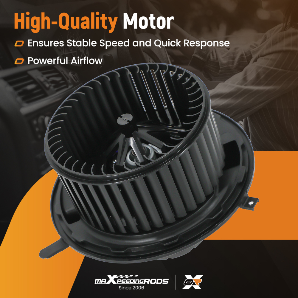 HVAC Heater Blower Motor compatible for Mercedes-Benz B200 W245 2.0L 2006-2011 1698200642