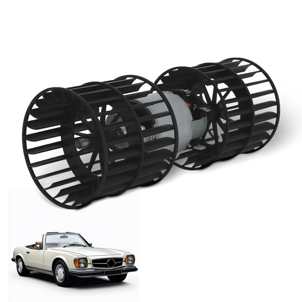 HVAC Blower Motor compatible for Mercedes-Benz SL C107 1975-1980 3.5 4.5 5.0 1078300208 12V