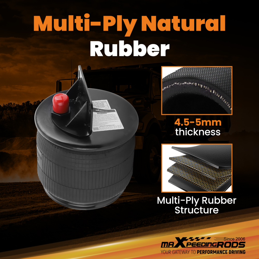 Pair Air Suspension Spring Bags For ContiTech 65367 68359 for Goodyear R11280