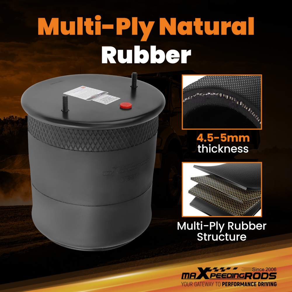 2pcs Air Suspension Spring Bag for Firestone W01-M58-8966 for Goodyear 1R14-712