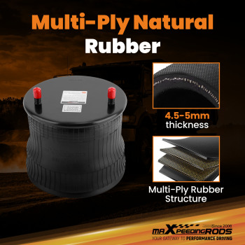 2pcs Air Suspension Bags for Firestone W01-358-8050 for Goodyear 1R14-039