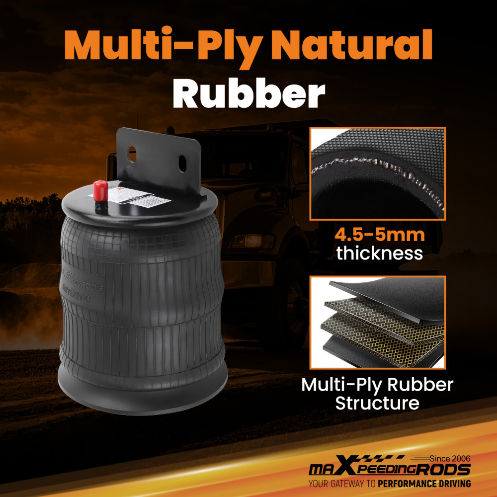 Pair Air Spring Bags compatible for Freightliner 16-13810-000 for Firestone W01-358-9780