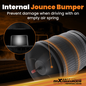 Pair Air Spring Bags compatible for Freightliner 16-13810-000 for Firestone W01-358-9780