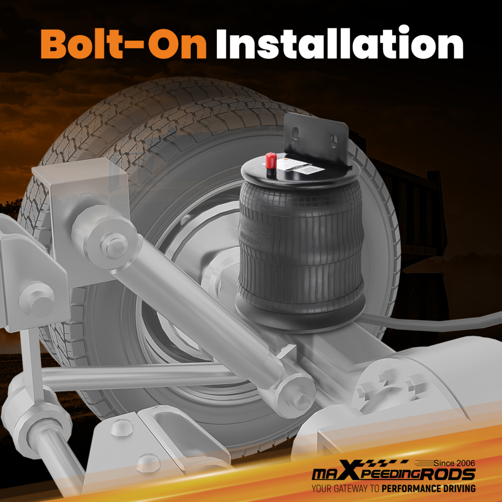 Pair Air Spring Bags compatible for Freightliner 16-13810-000 for Firestone W01-358-9780