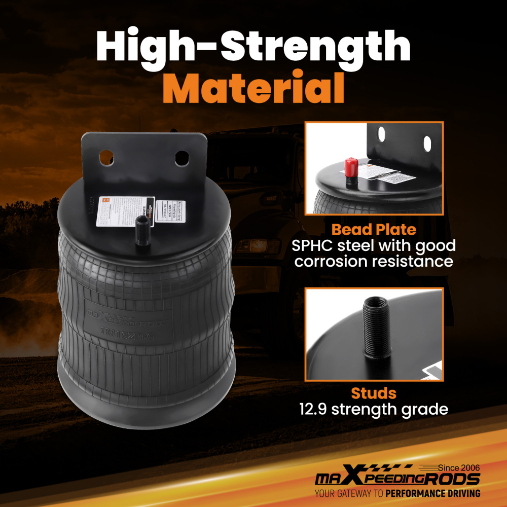 Pair Air Spring Bags compatible for Freightliner 16-13810-000 for Firestone W01-358-9780