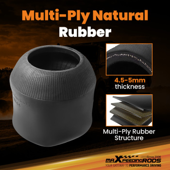 2x Air Suspension Bellow Bags for Firestone W01-095-0118 for ContiTech 644N