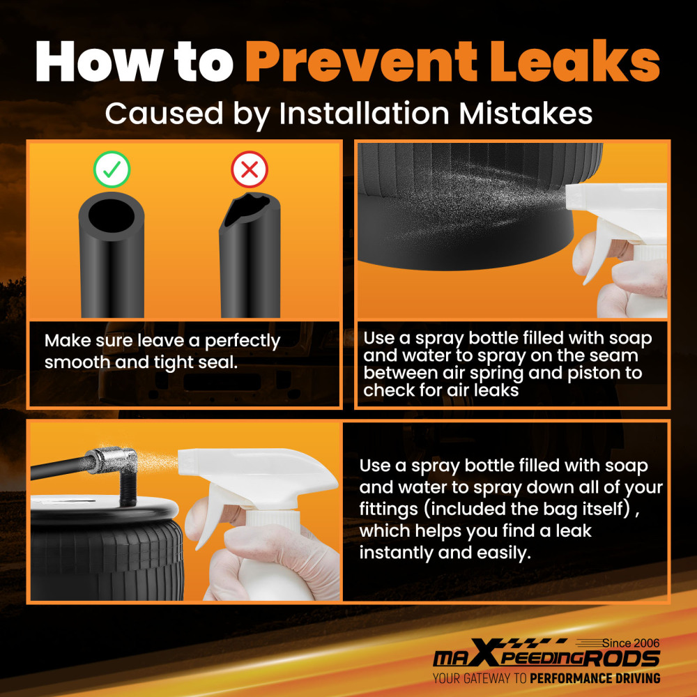 Air Suspension Spring for Firestone W01-358-9265 for Goodyear 1R12375 1R12-375