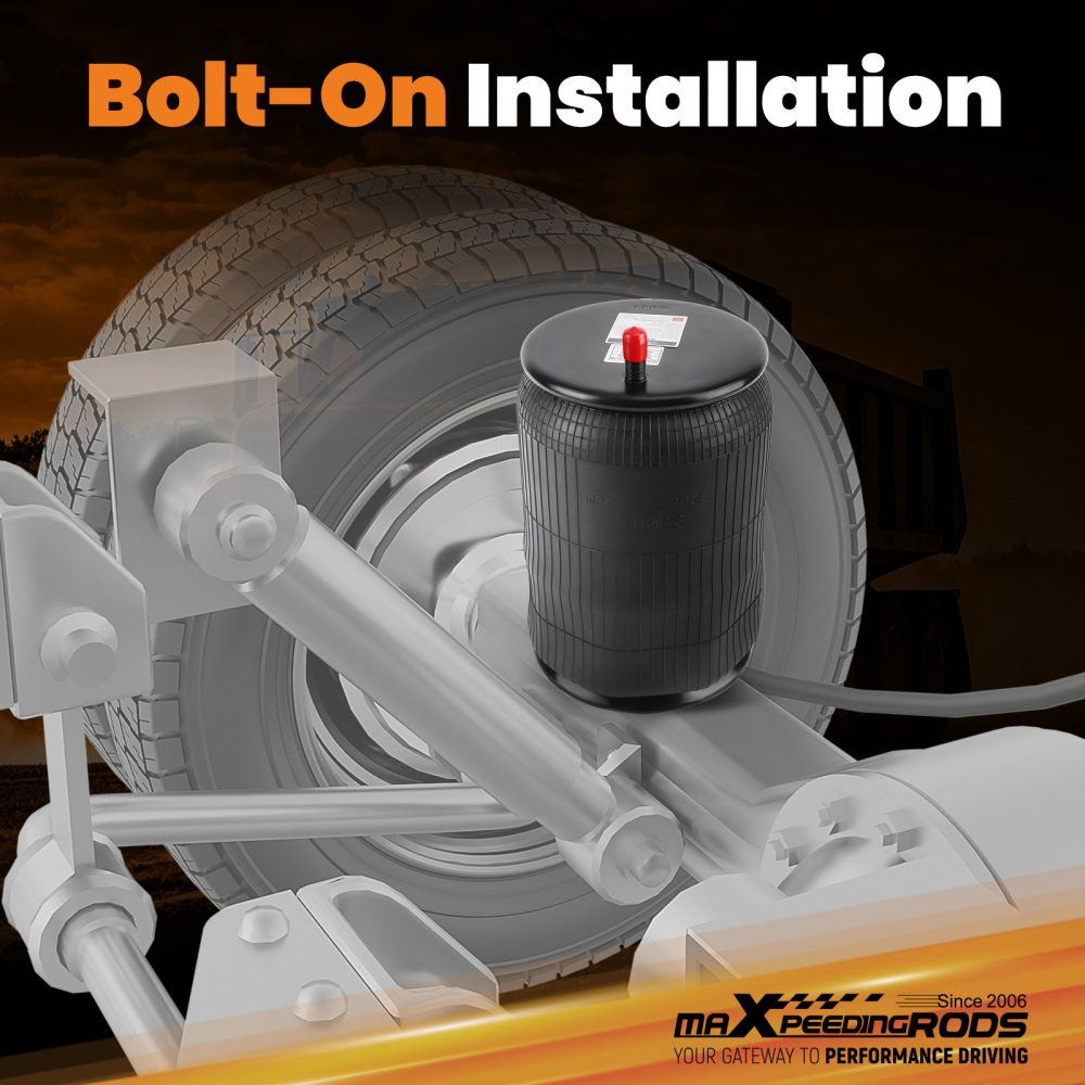 2x Air Suspension Spring Bags for ContiTech 161035 compatible for Hendrickson C20124 S20124