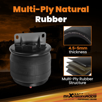 4pcs Air Suspension Spring Bellows for Goodyear 1R11-268 compatible for Kenworth C811005