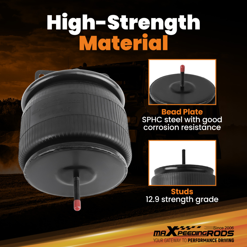 4pcs Air Suspension Spring Bellows for Goodyear 1R11-268 compatible for Kenworth C811005