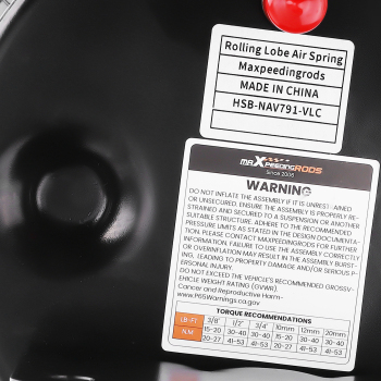 Air Suspension Spring Bags for Firestone W01-358-9648 for Goodyear 1R12398