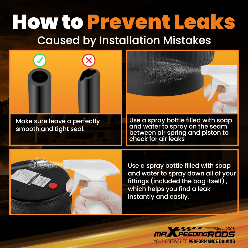 Pair Air Suspension Bags compatible for Peterbilt 03-07887 for Firestone W01-358-8852