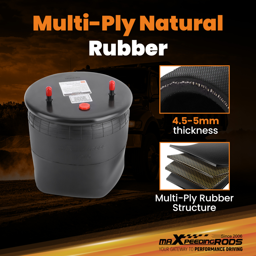 Pair Air Spring Suspension Bag for Firestone W01-M58-8613 for ContiTech 940 MB