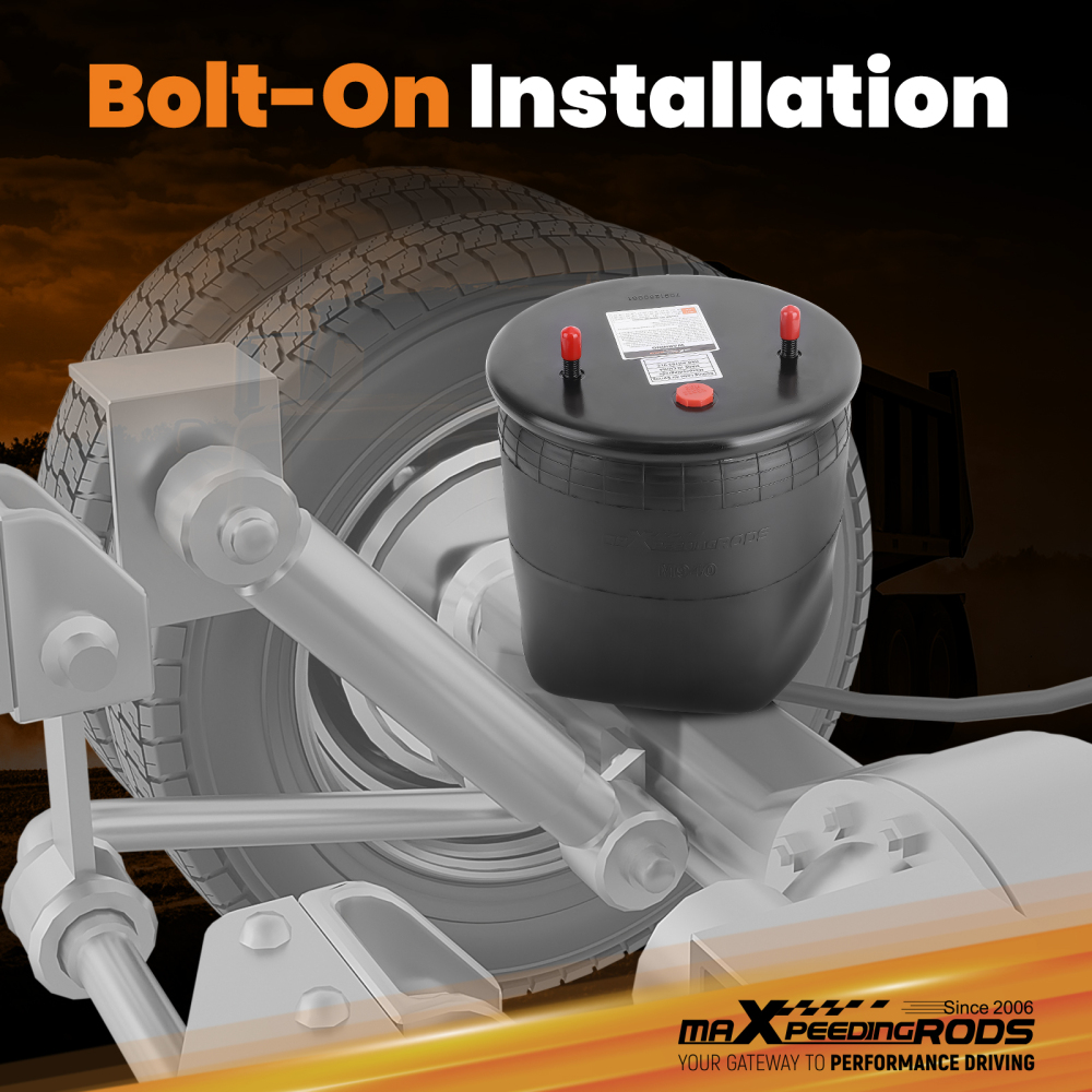 Pair Air Spring Suspension Bag for Firestone W01-M58-8613 for ContiTech 940 MB