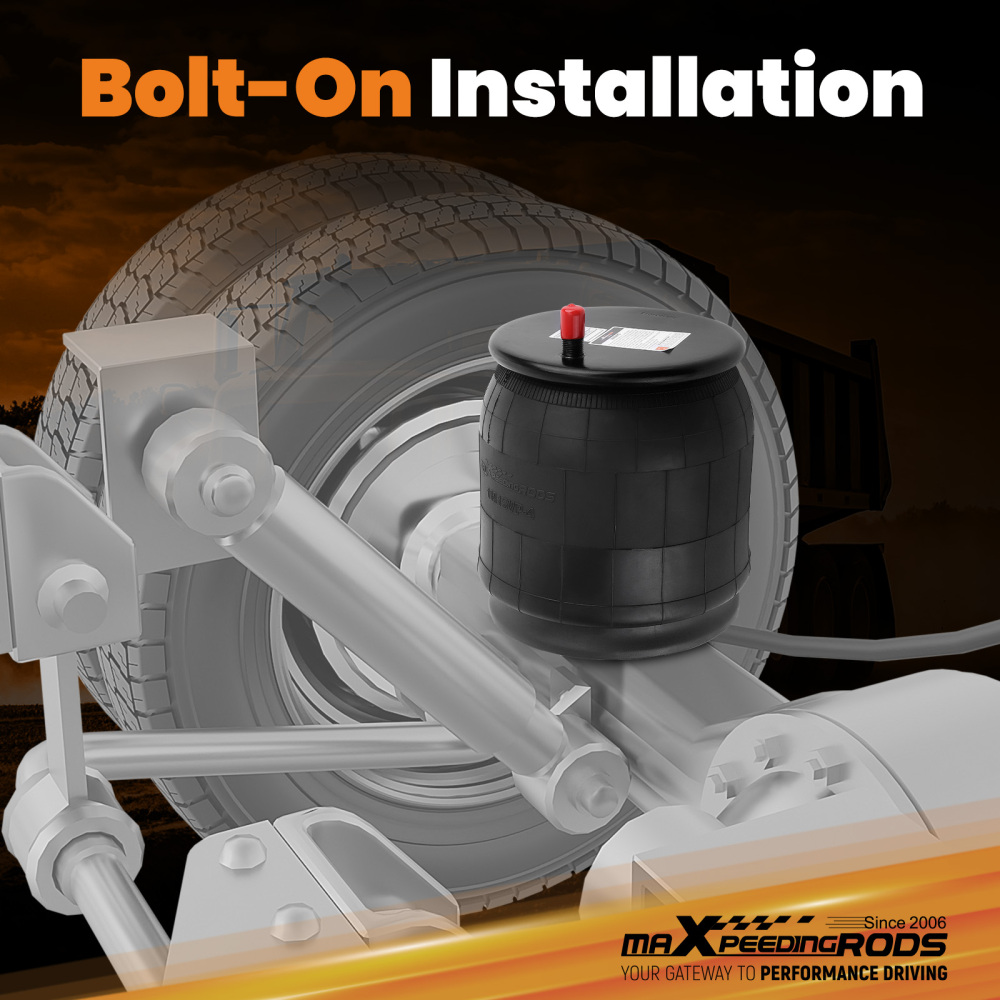 Pair Air Suspension Bags for ContiTech 910-13 for Goodyear 1R13077 1R13-077