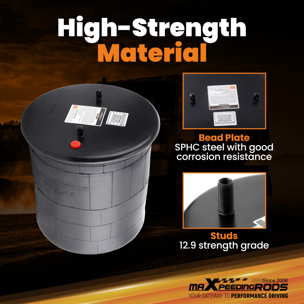 Air Spring Bellow Bag for Firestone W01-095-0500 for Goodyear 1R14-753