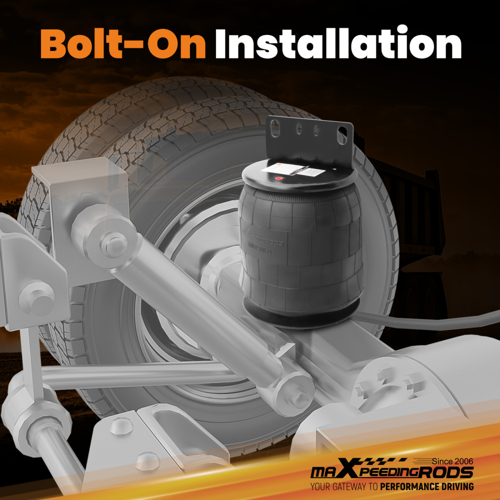 Pair Air Suspension Bellows For FirestoneW01-358-9375 ContiTech 161006 161087