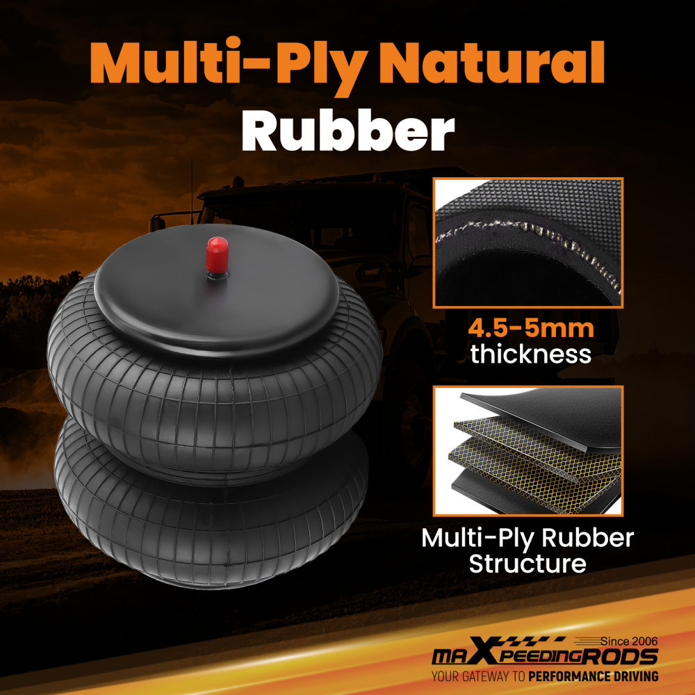 2pcs Air Spring Bellow Bags for Goodyear 2B9229 for Firestone W01-358-6897