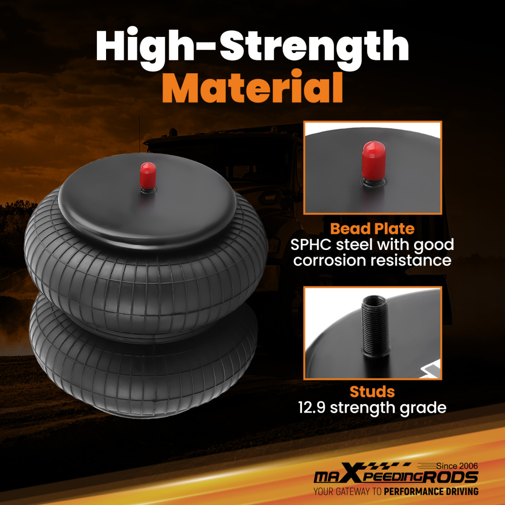 2pcs Air Spring Bellow Bags for Goodyear 2B9229 for Firestone W01-358-6897