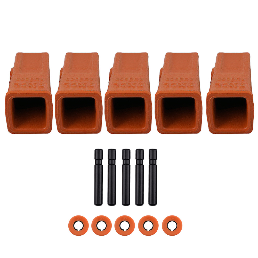 Bucket Teeth compatible for CAT J300 Series 1U3302 5PCS Carbon Steel Heavy Duty Set